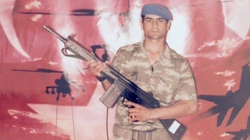 Turkish soldier Sefter Tas, who was killed by the Islamic State, is seen in an undated photo. -