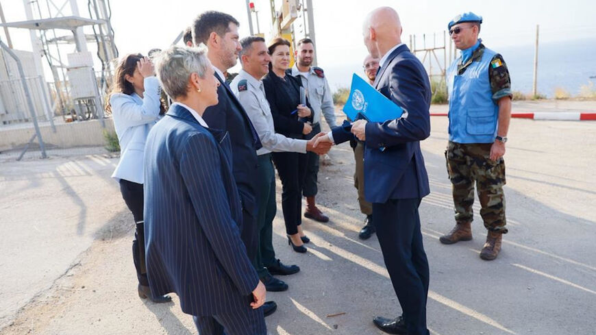 at the United Nations Interim Force to Lebanon headquarters in Naqoura, Lebanon