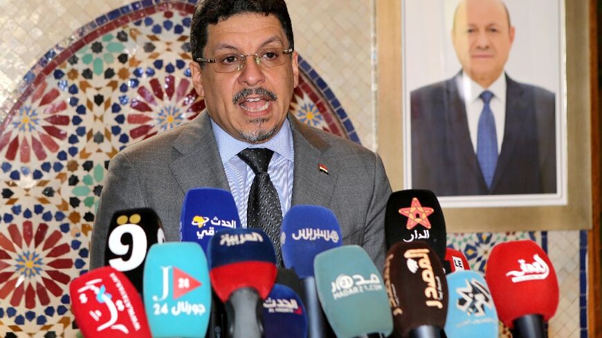 Yemen's foreign minister Ahmed bin Mubarak, speaking in Morocco on Wednesday, said the government wants to renew a ceasefire with Huthi rebels