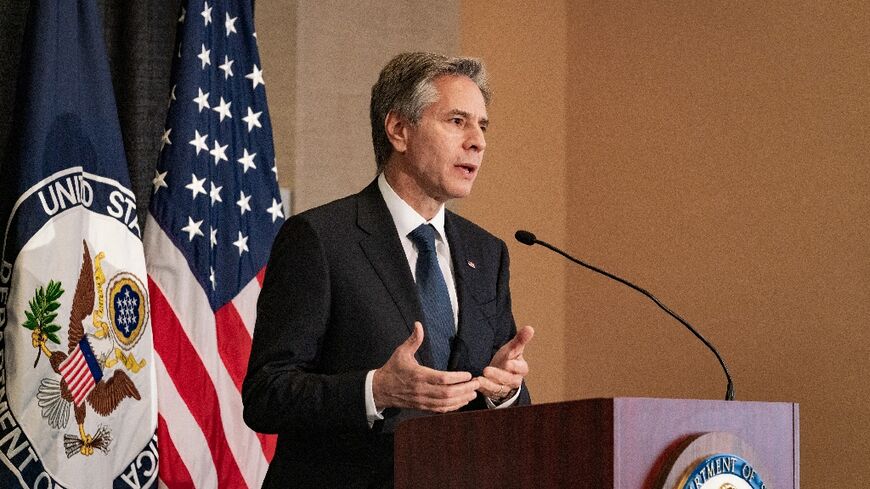 US Secretary of State Antony Blinken said that Saudi Arabia's UN vote to condemn Russia's annexations of Ukrainian regions and humanitarian aid to Kyiv were "positive developments"