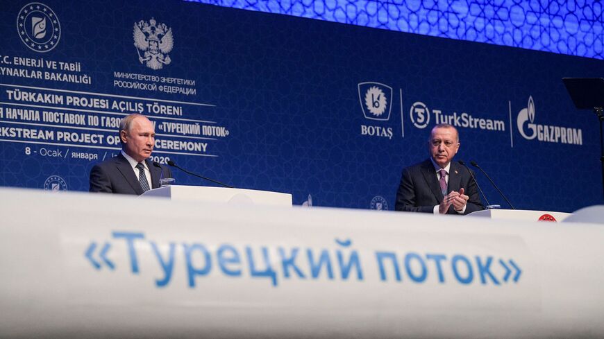 Russian President Vladimir Putin and Turkish President Recep Tayyip Erdogan.