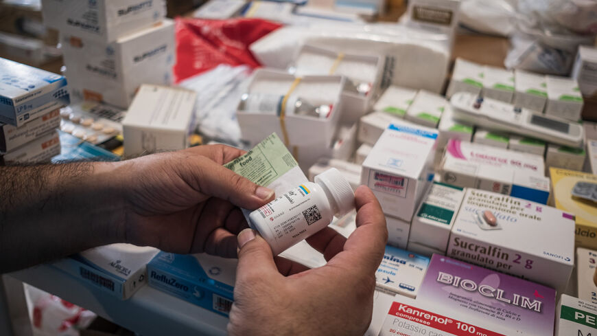 Cancer drugs are seen at a pharmacy, Beirut, Lebanon, Oct. 7, 2022.