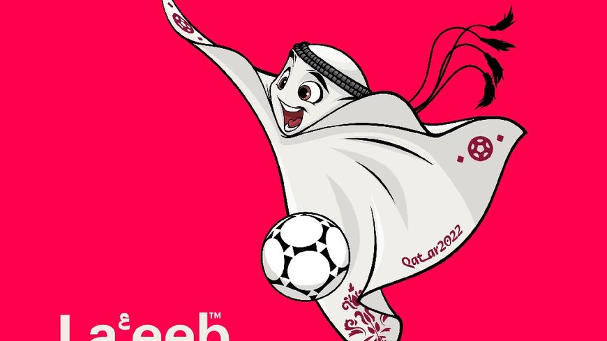 La'eeb, the official mascot for the FIFA World Cup Qatar 2022