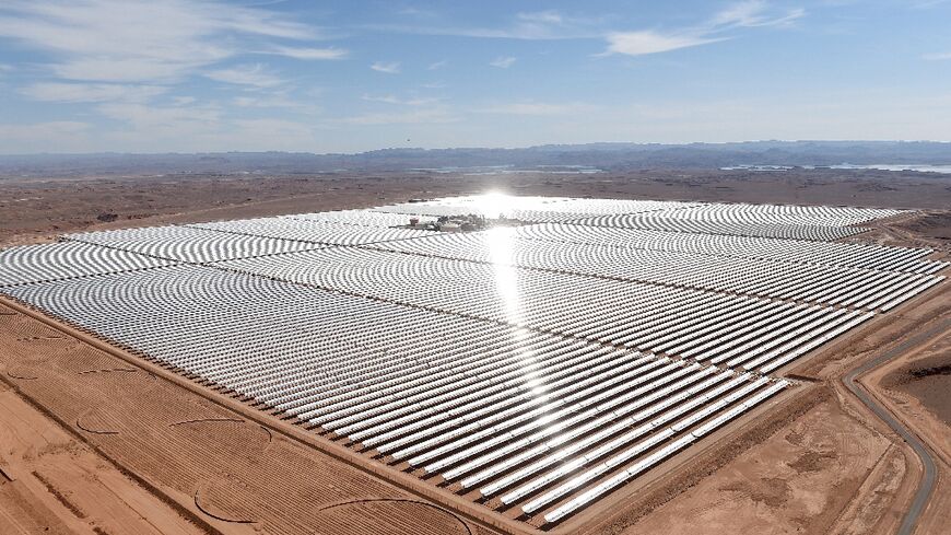 Morocco's Noor solar power plant, near the town of Ouarzazate, pictured in 2016. Africa has huge potential for solar power but it only represents 1.3 percent of global capacity, experts said Wednesday