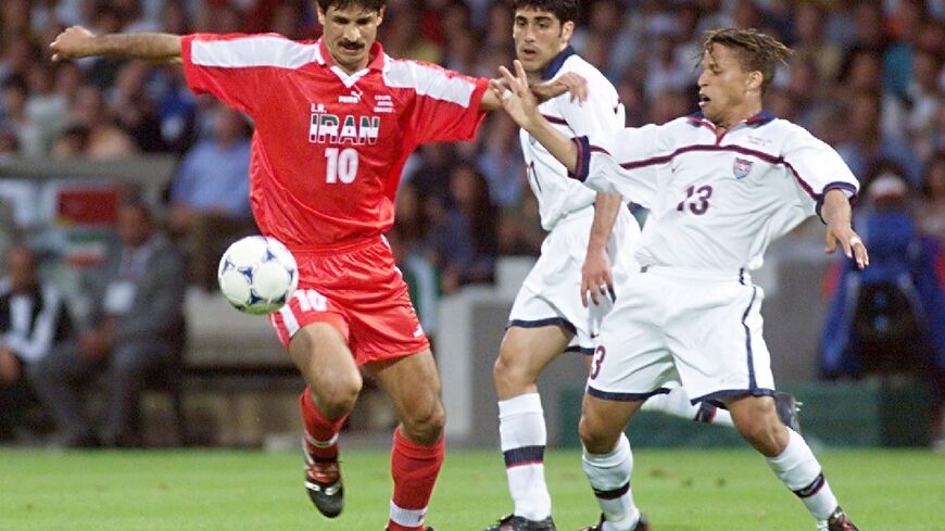 Daei was once world football's top international scorer and played in Iran's legendary 1998 2-1 World Cup victory against the United States