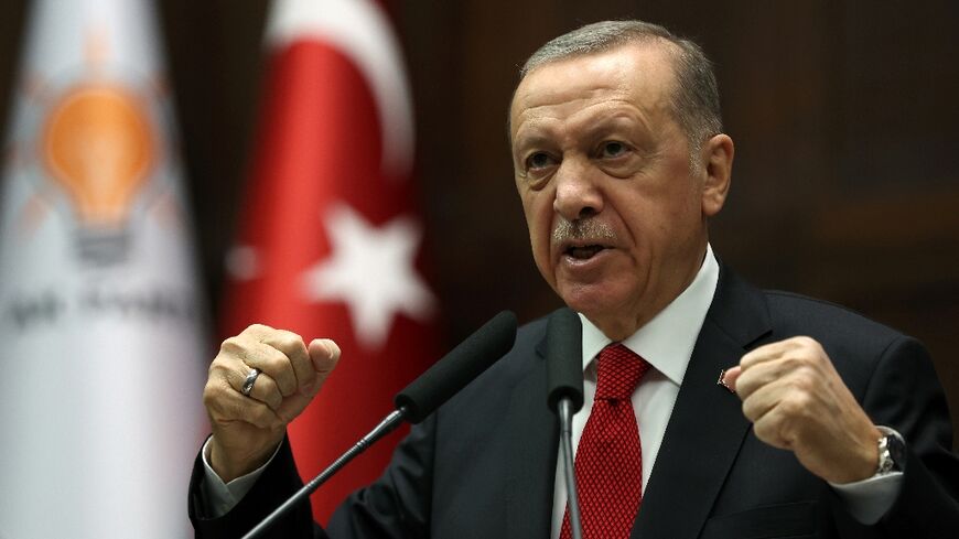 Turkish President Recep Tayyip Erdogan lean heavily on his nationalist supporters to try and win the June general election