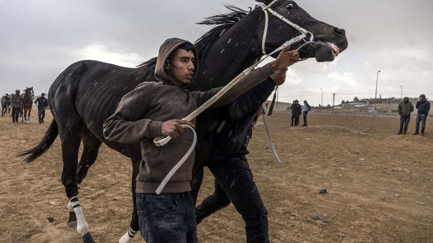 Bedouins have been meeting at the Abu Tlul track to enjoy a hobby they describe as a central part of their heritage