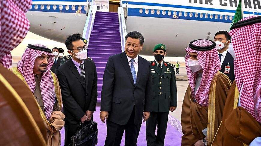 Xi, recently reanointed as leader of the world's second biggest economy, arrived in the capital Riyadh for a three-day visit that will include talks with Saudi and other Arab leaders