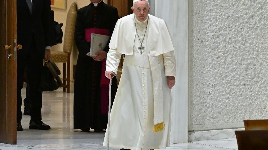 Pope Francis says people should help those suffering at Christmas