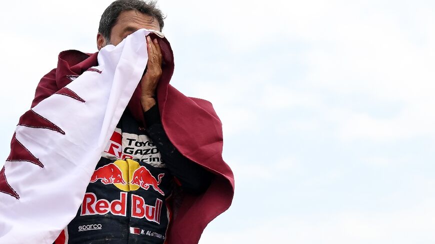 Nasser Al-Attiyah of Qatar produced a dominant performance to secure his fifth Dakar Rally driver's title  