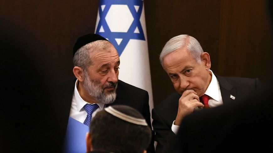 Netanyahu returned to power last month and made ultra-Orthodox party leader Aryed Deri health and interior minister