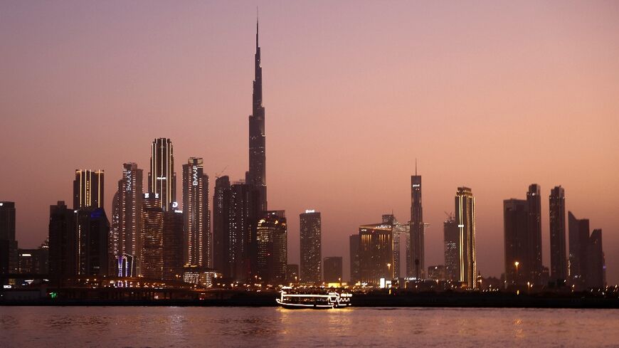 The Dubai skyline, including Burj Khalifa the world’s tallest building, in the United Arab Emirates, on June 20, 2022