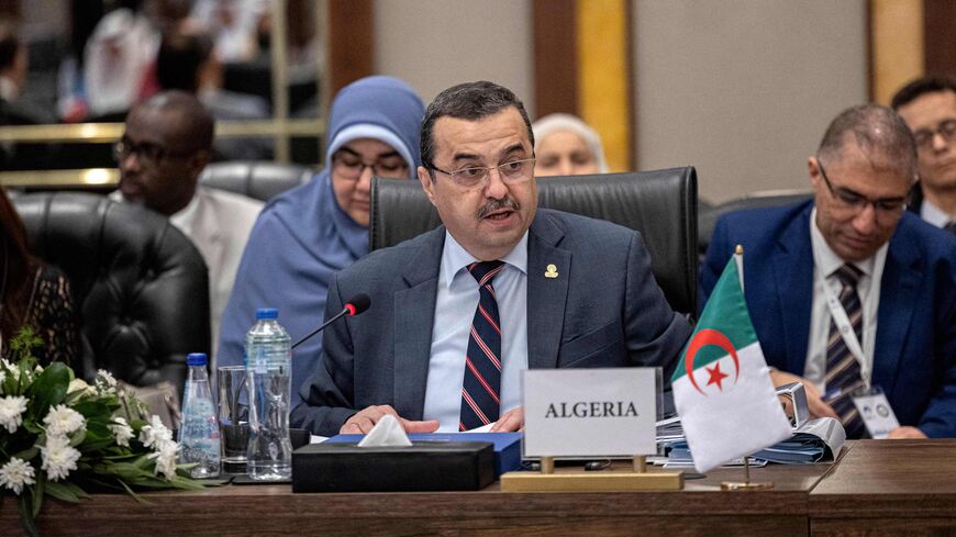 Algeria's Energy Minister Mohamed Arkab 