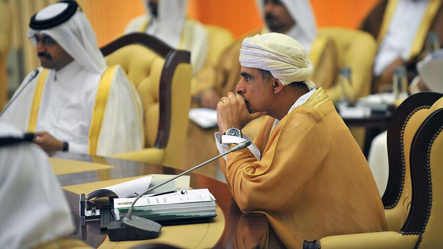 Oman's Minister of Oil and Gas Mohammed bin Hamad al-Rumhy.