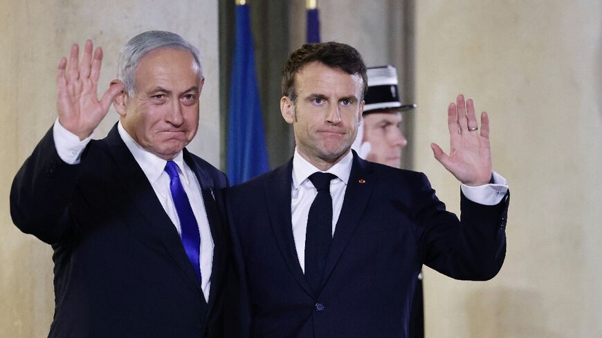 Israel's Paris embassy said the pair would discuss "the international effort to stop the Iranian nuclear programme"