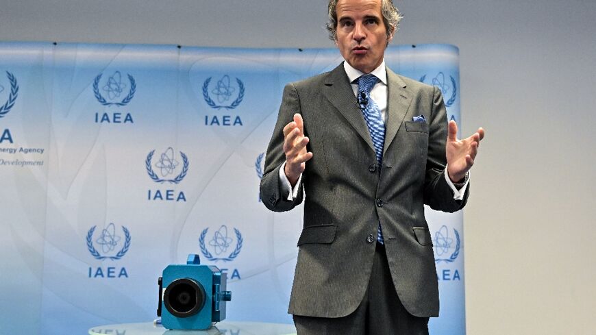 IAEA chief Rafael Grossi, seen in June 2022, is expected to make a trip to Iran soon