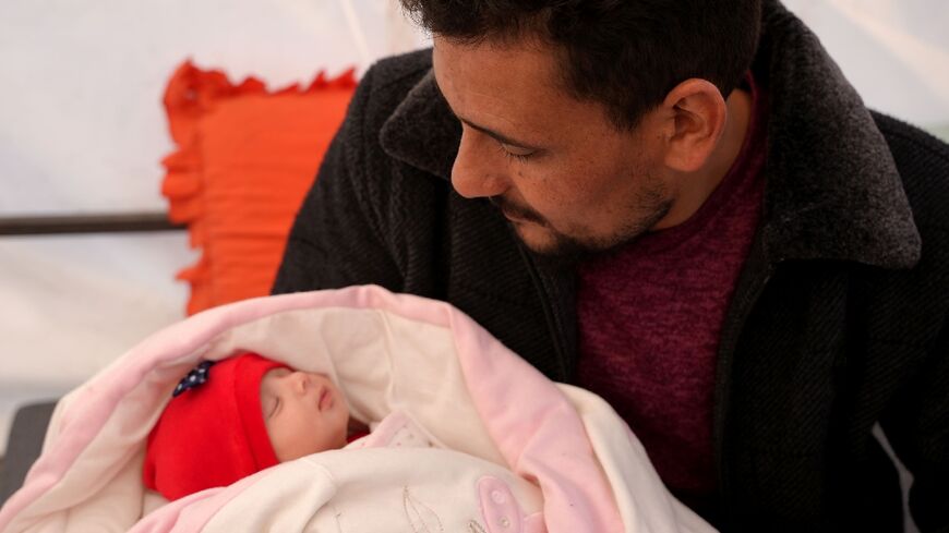 Afraa al-Suwadi's story has captivated a grieving nation and made international headlines as Syria's 'miracle baby'
