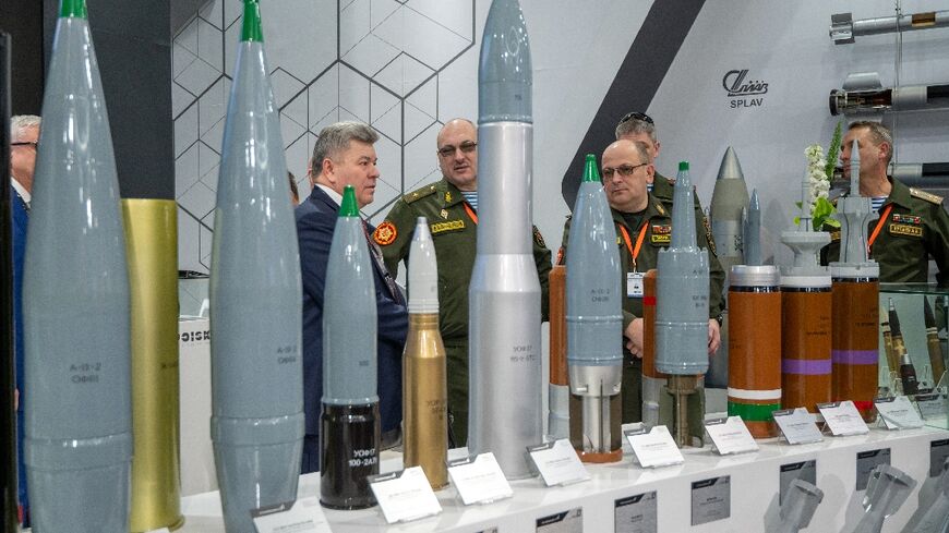 Russia's Rosoboronexport displayed more than 200 combat-tested weapons at an isolated pavilion