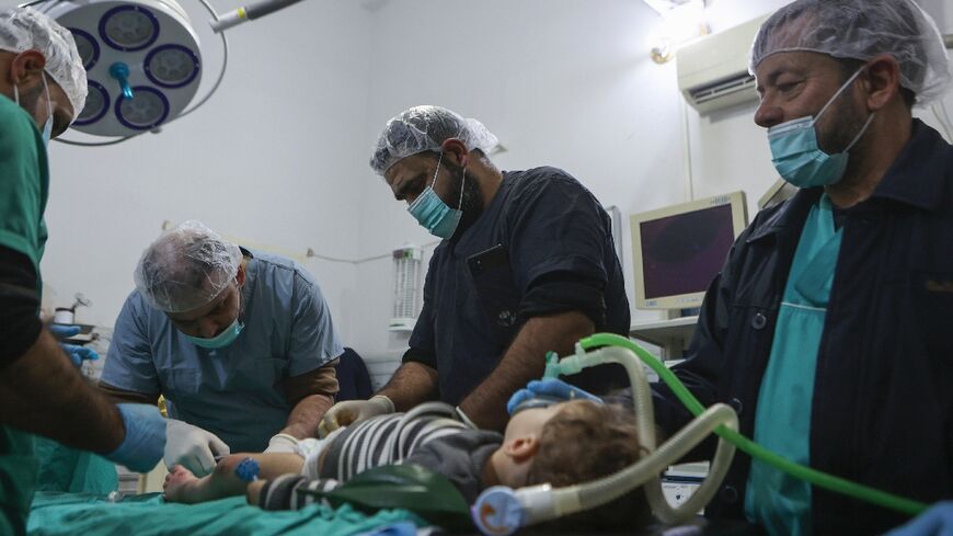 Hospitals in Syria, particularly the rebel-held northwest, are critically low on life-saving supplies