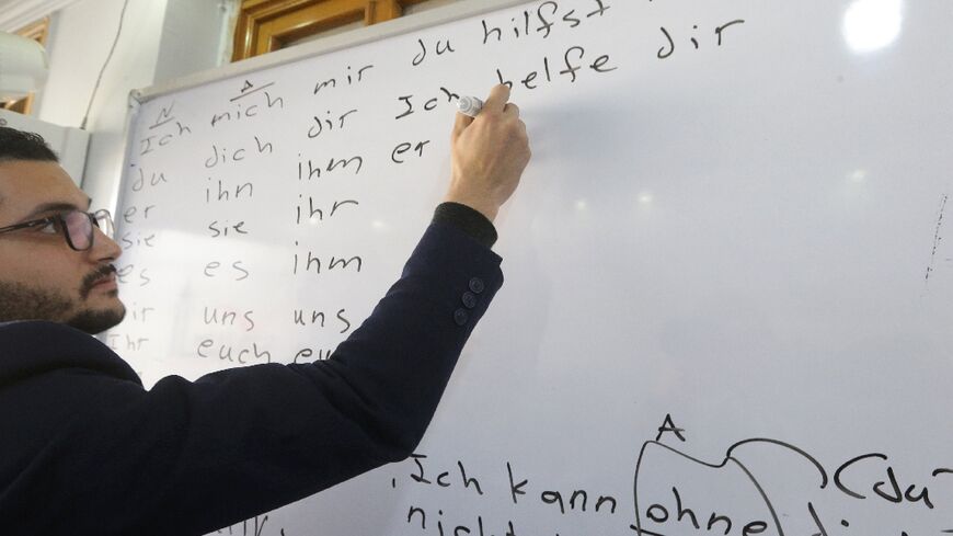 German classes have proliferated in recent years in Syria where the vast majority of foreign language students had until recently opted for English or French