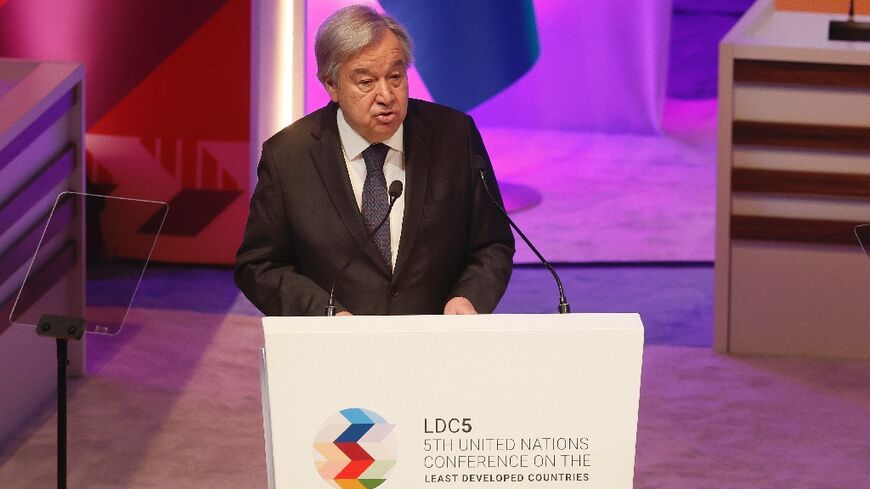 UN Secretary-General of the United Nations (UN) Antonio Guterres told a meeting of leaders of  poor nations gathered in Qatar that wealthy countries are failing them by imposing "predatory" interest rates on them