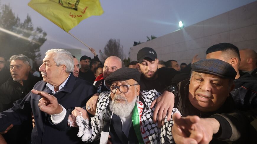 At 83, Fuad Shubaki was the oldest Palestinian prisoner in an Israeli jail before his release