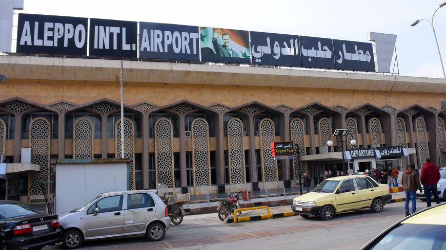 A picture taken on February 19, 2020, shows a general view of the airport of the northern Syrian city of Aleppo upon the relaunch of commercial flights. (Photo by - / AFP) (Photo by -/AFP via Getty Images)
