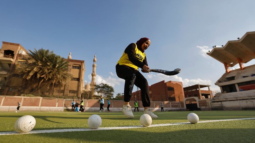 The Sharqiya women's field hockey team has won five of seven national championships and became African champs in 2019
