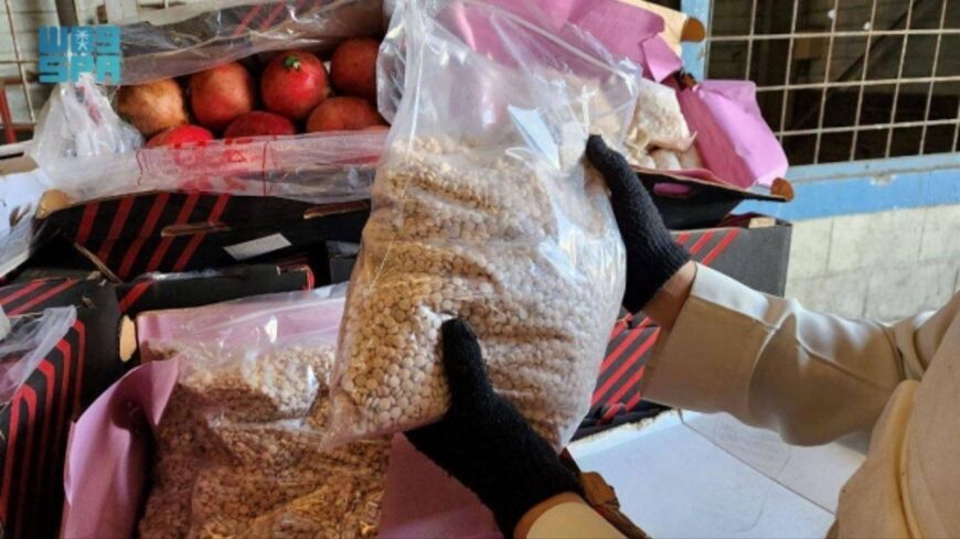 Saudi Arabia announced a major Captagon bust this week, with more than 12.7 million pills seized. 