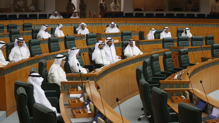 Members of parliament attend a session, Kuwait City, Kuwait, April 4, 2023.