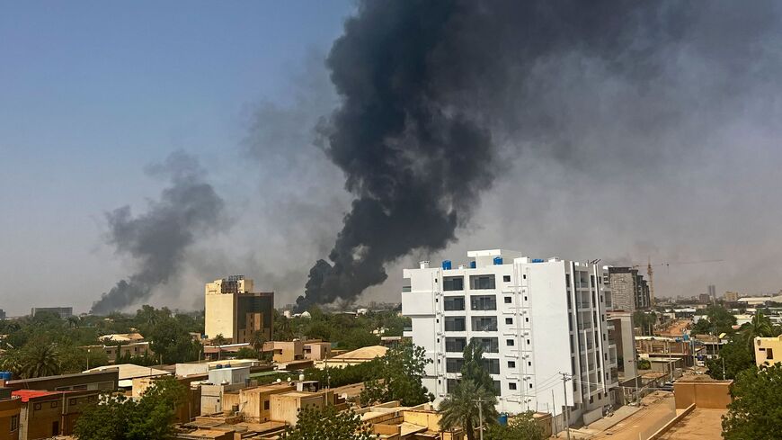 Khartoum on fire