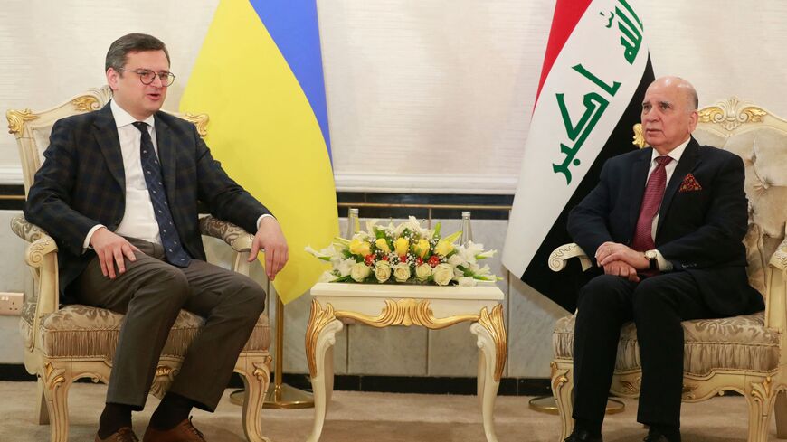 Ukraine and Iraq foreign ministers
