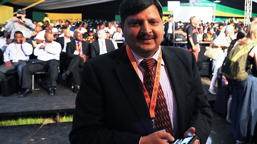 Atul Gupta, pictured at a conference of the ruling African National Congress (ANC) in 2012