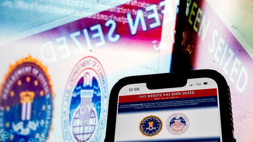 The US Justice Department has announced that it seized 13 web domains controlled by Lebanon's Hezbollah