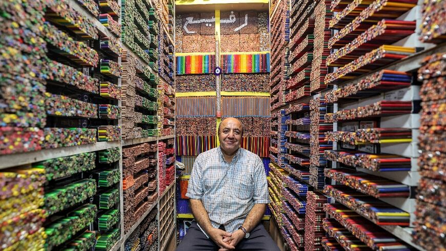 For decades, Mohammad Rafi has remained true to his passion for selling coloured pencils
