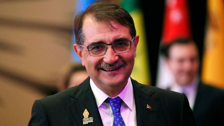 Turkish nergy and Natural Resources Minister Fatih Donmez