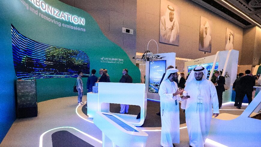 Carbon capture was a hot topic at the climate tech conference in the UAE capital Abu Dhabi