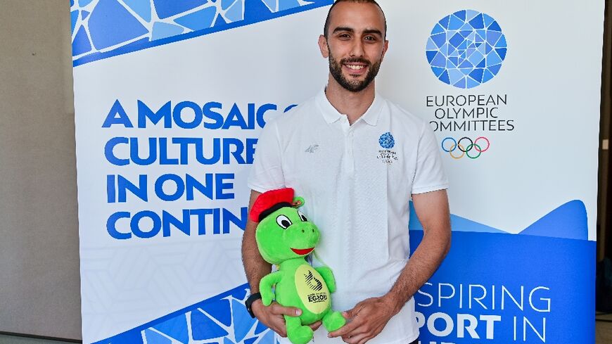 When Kasra Mehdipournejad carries the flag for the Refugee Team at the European Games opening ceremony, he will continue a journey that has taken him far from his family in Iran