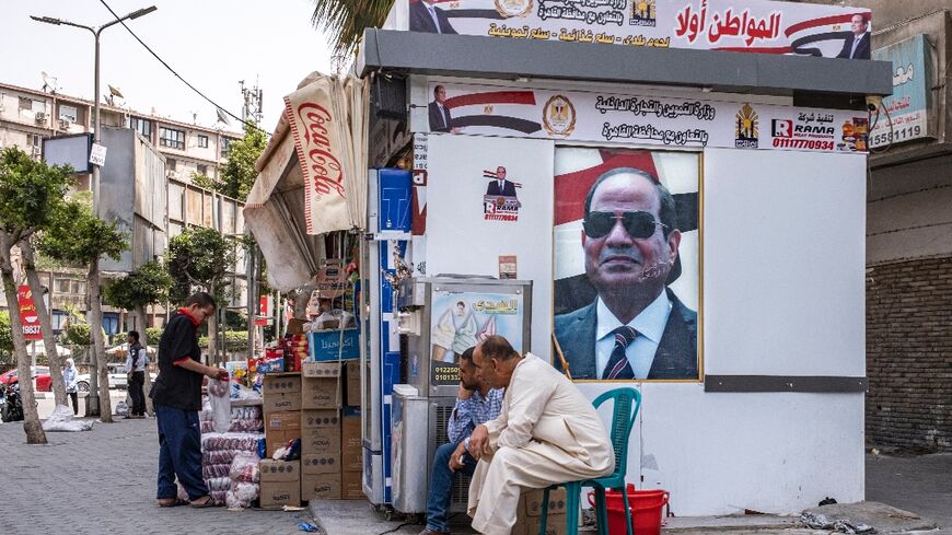 Portraits of Sisi are omnipresent on the Egyptian streets that once echoed with anti-government protest chants and calls for better living conditions