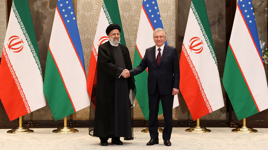 The official welcoming ceremony of the President of Uzbekistan Shavkat Mirziyoyev to the President of the Islamic Republic of Iran.