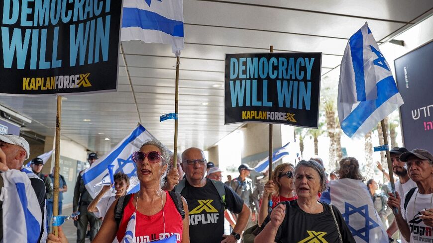 Opponents of the Israeli government's controversial judicial reform see it as a threat to democracy