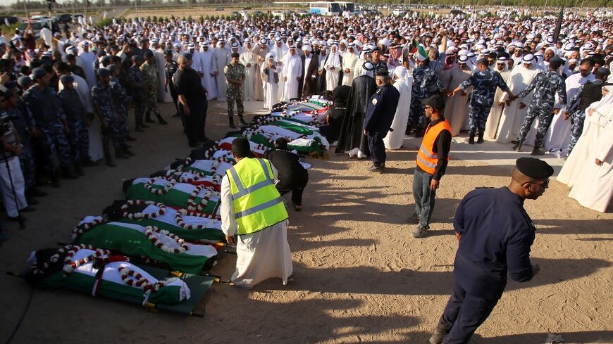 The 2015 bombing by the Islamic State group of Kuwait's Al-Imam Al-Sadeq mosque killed 26 Shiite worshippers and was the bloodiest attack in the emirate's history