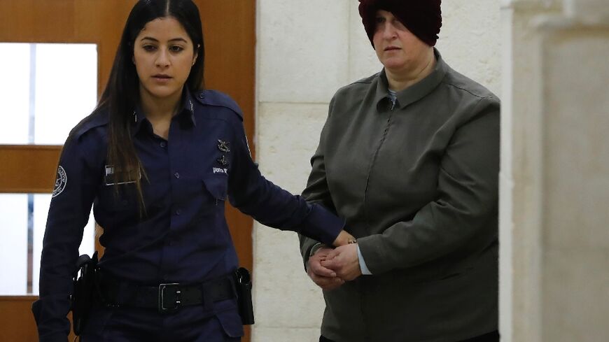 Malka Leifer in Jerusalem in 2018 before her extradition back to Australia where she has now been jailed for 15 years for sexual abuse at a Melbourne Jewish school