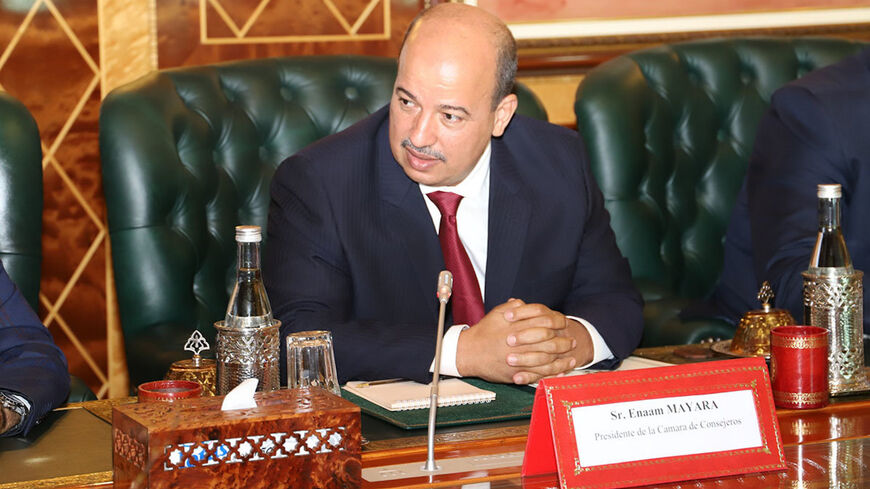 President of the Moroccan Senate Enaam Mayara.