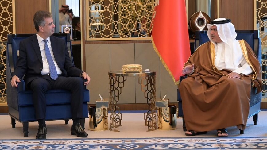 Eli Cohen meets Crown Prince and Prime Minister Salman bin Hamad Al-Khalifa