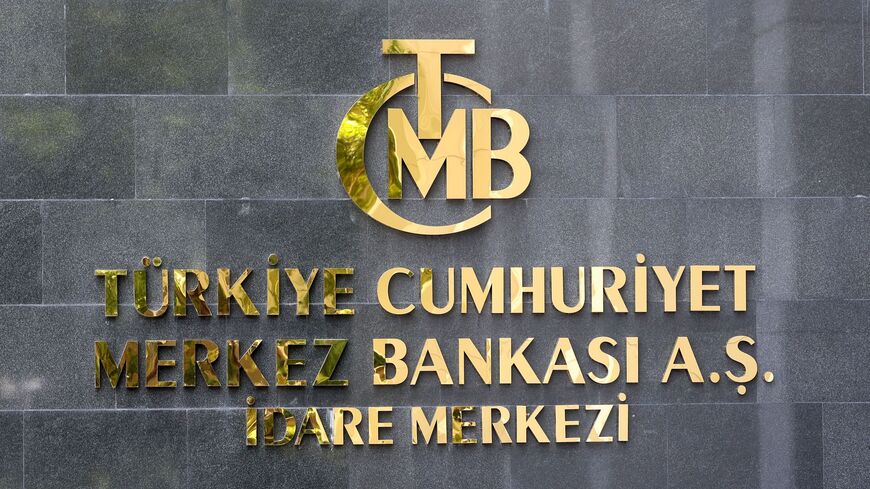 This photograph taken on June 9, 2023, shows the Central Bank of Turkey, in Ankara. 