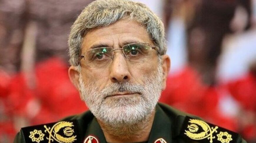 Iran's Quds Force commander Esmail Qaani