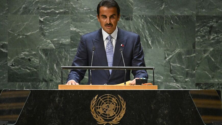 Qatar's ruler Sheikh Tamim bin Hamad Al-Thani, is a US ally whose country also hosts the political bureau of Palestinian militant group Hamas