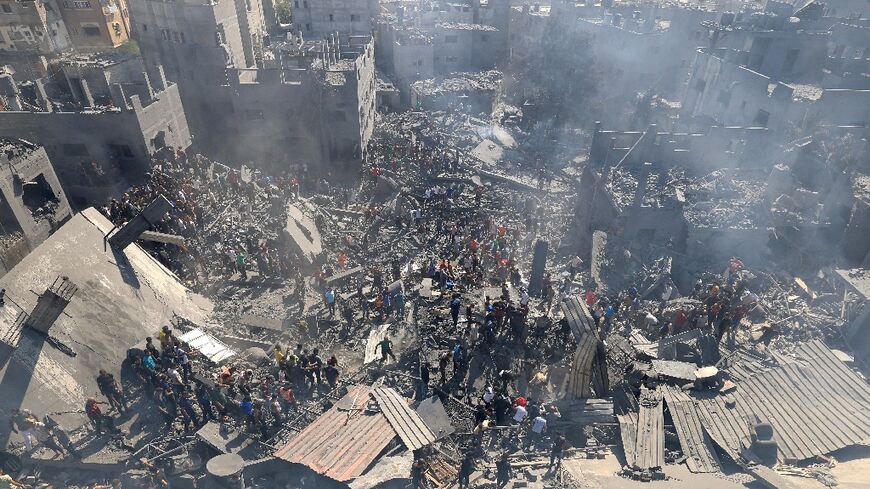 Gaza is under daily bombardment by Israel following the October 7 attack by Hamas on Israeli communities
