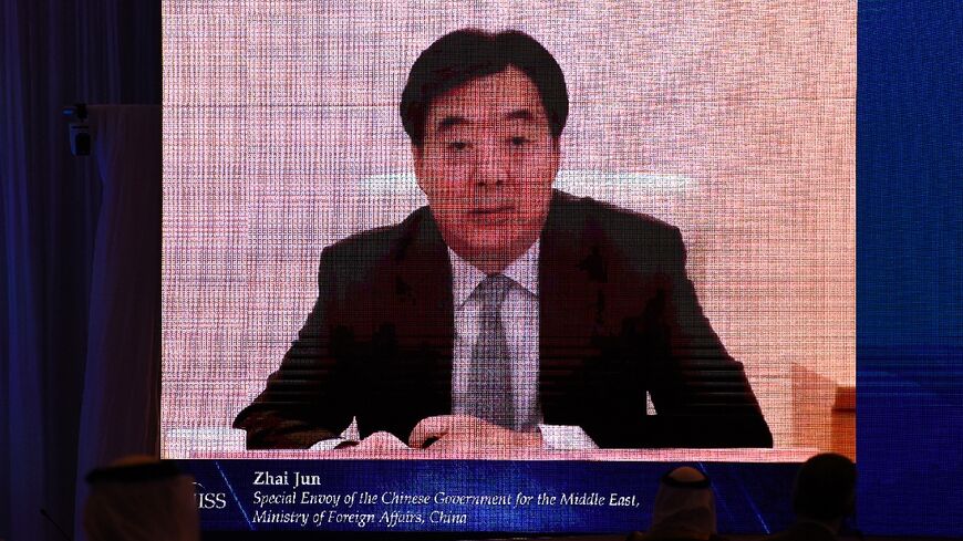 Jun Zhai, China's foreign ministry special envoy for the Middle East, heads to the region this week, although there are no details on his itinerary